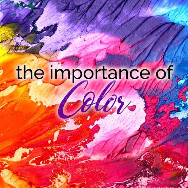 rainbow color painting says the importance of color.