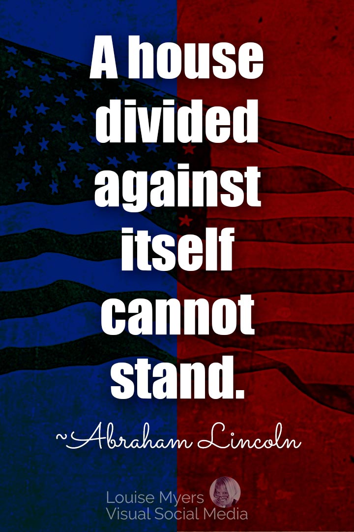Abraham Lincoln divided house quote image