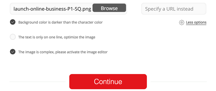 Upload your font sample at WhatFontIs